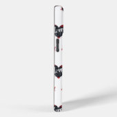 Black Heart Liefde Slogan Case-Mate iPhone Case (Achterkant / Rechts)