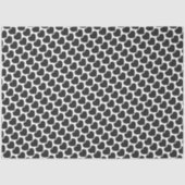 Black Heart Love Notes Grief Tissuepapier (Voorkant)