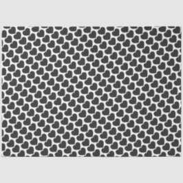 Black Heart Love Notes Grief Tissuepapier