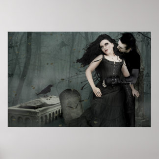 Black Heart Romance Poster