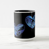 Black Hearts Cup Mok (Midden)