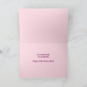 Black Hearts Happy GALentines Day Valentijn Feestdagen Kaart (Binnen)