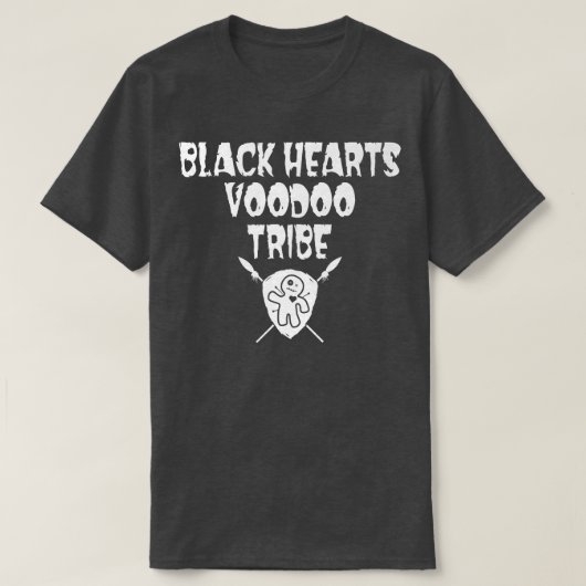 Black Hearts Voodoo Tribe Shield 249 T-shirt (Design voorkant)