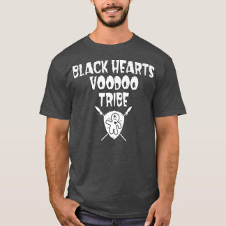 Black Hearts Voodoo Tribe Shield 249 T-shirt
