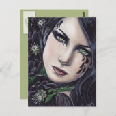 Black Hellebore Fantasy Briefkaart (Voorkant / Achterkant)