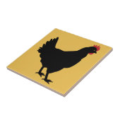 Black Hen Tegeltje (Zijkant)