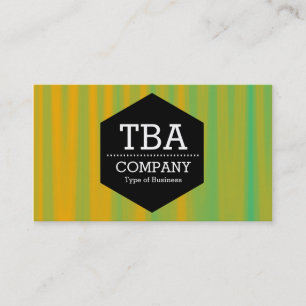 Black Hexagon - Abstract 090716(05) Visitekaartje