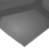 BLACK HEXAGON PATTERN TAFELKLEED (Gekanteld)