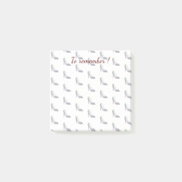 Black High Heels Emoji Post-it® Notes