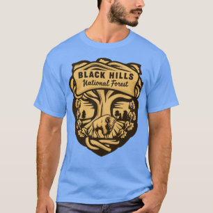 Black Hills National Forest Bizon Design T-shirt