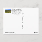 Black Hills South Dakota Briefkaart (Achterkant)