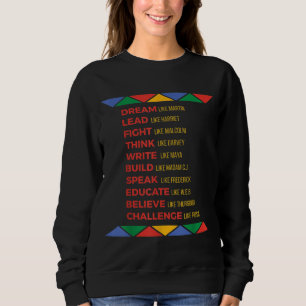 Black History African American Heroes Trui