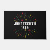 Black History African American Juneteenth 1865 Deurmat (Voorkant)