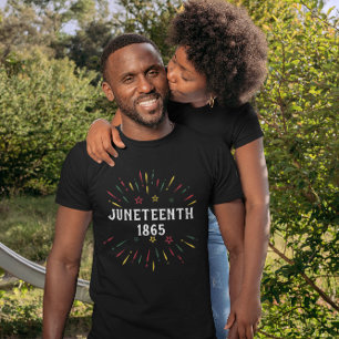 Black History African American Juneteenth 1865 T-shirt
