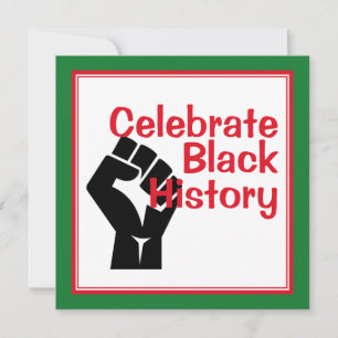 BLACK HISTORY BHM Celebrate Maand