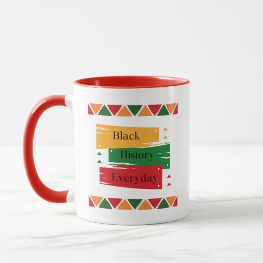 Black History Everyday Mug (Gauche)