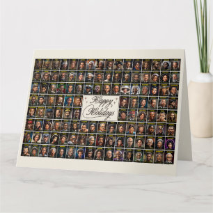 Black History Heroes Zalige Feestdagen Kaarten: Li Kaart