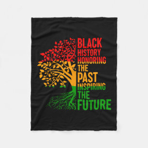 Black History Honing Past Inspirating Future Manne Fleece Deken