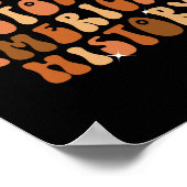 Black History is de Amerikaanse geschiedenis van d Poster (Hoek)