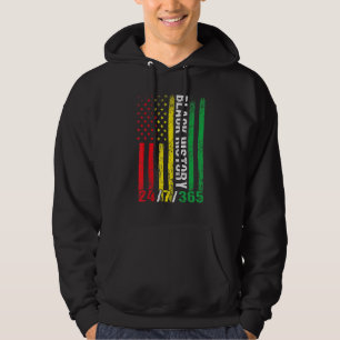 Black History Maand 247365 African American Melani Hoodie