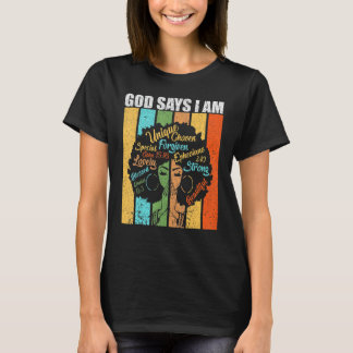 Black History Maand Black African American 5 T-shirt