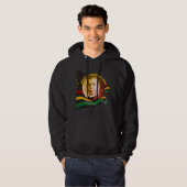 Black History Maand BOOKER T WASHINGTON Hoodie (Voorkant volledig)