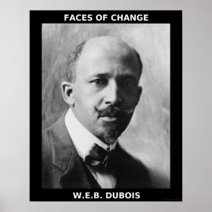 Black History Maand Heroes - W.E.B. DuBois Poster