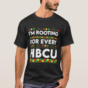 Black History Maand Ik ga voor elke HBCU 2 T-shirt