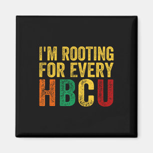 Black History Maand Ik ga voor elke HBCU Magneet