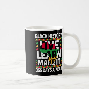 Black History Month 2025 kleding Koffiemok