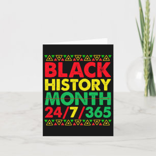 Black History Month 247365 Shirt Afrika voor manne Kaart