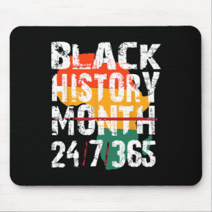 Black History Month 247365 Shirt Afrika voor manne Muismat