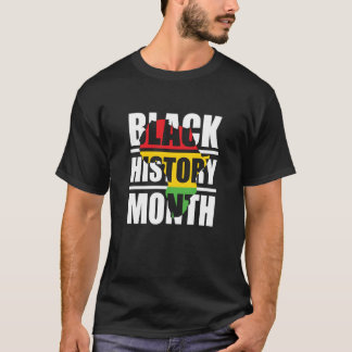 Black History Month African Continent T-shirt