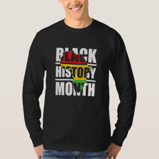 Black History Month African Continent T-shirt