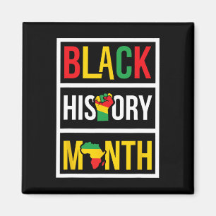 Black History Month - Afrikaanse Burgerrechten Emp Magneet