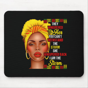 Black History Month Afro Zwarte Vrouwen Meisjes Ik Muismat