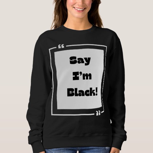 Black History Month Collection Trui (Voorkant)