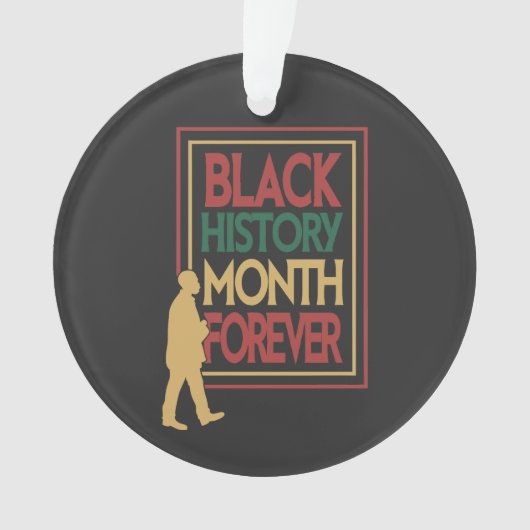 Black History Month Forever Typography (devant)
