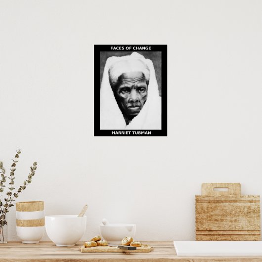 Black History Month Heroes - Harriet Tubman Poster (Keuken)