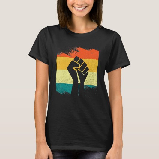 Black History Month Inspiring Black Leaders Power T-shirt (Voorkant)