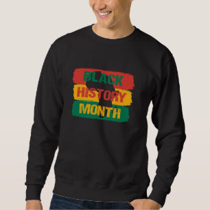 Black History Month is een Amerikaanse geschiedeni Trui