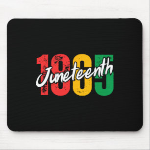 Black History Month Juneteenth 1865 Afrikaanse Man Muismat