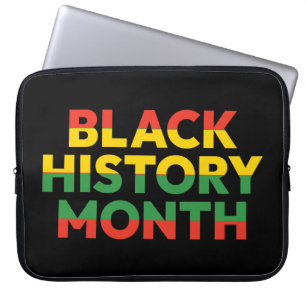 Black History Month Laptophoes 15 inch Laptop Sleeve