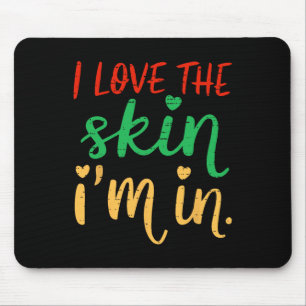 Black History Month Love Skin African Pride Dames Muismat