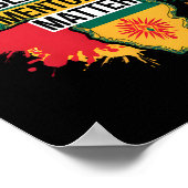 Black History Month Mentoren Probleem Afrika Ameri Poster (Hoek)