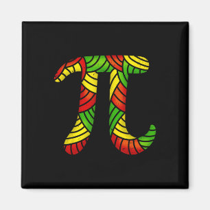 Black History Month Pi Day Wiskunde Lover Teacher Magneet