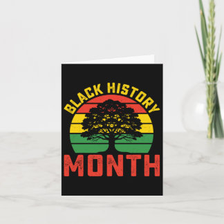 Black History Month Sticker 6 Kaart