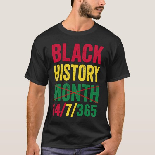 Black History Month T-shirt (Voorkant)