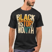 Black History Month T-shirt (Voorkant)