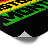 Black History Month Trots Ik ben Black History Mon Poster (Hoek)